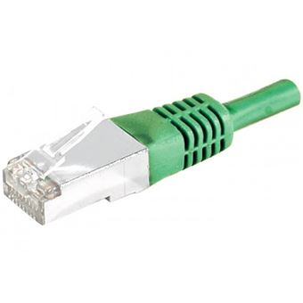 cabo de rede CUC Exertis Connect 858350 5 m Cat6a S/FTP (S-STP) Verde