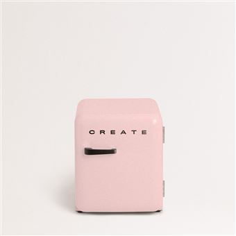Mini Frigorífico Create Retro Fridge | 50x43x48 cm | 48L | F | Rosa pastel - 1