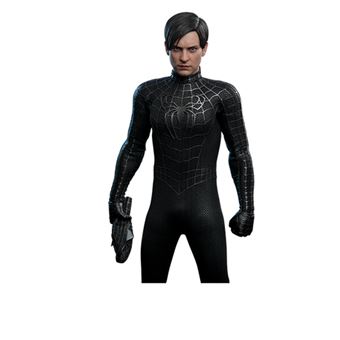 Figura Hot Toys MMS727 - Marvel Comics - Spider Man 3 - Spider Man Black Suit Standard Version - 1