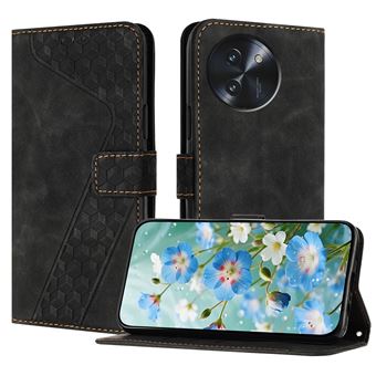 Capa FOXDOCK para Doogee Note 59 com Fecho Magnético | Resistente a Impactos e Quedas | Compartimentos para Cartões | Preto - 1