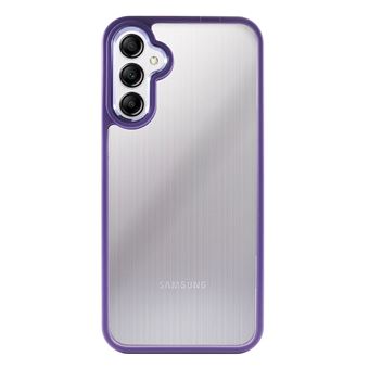 Capa MisterCapas para Samsung Galaxy A55 5G Borda Colorida - Lilás - 1