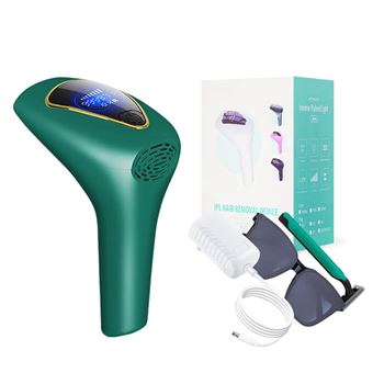 Depiladoras DUDAO AM112 IPL LCD + óculos | verde - 1