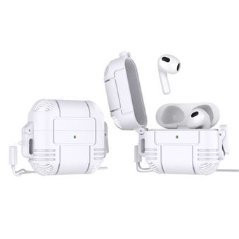 Capa e TPU flexível, branco Magunivers para AirPods 3 - 1
