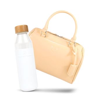 Kit Master Swiss Lancheira Elegance + Garrafa de Água | PU | Bege - 1