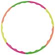 Arco de Ginástica HUDORA 76391 90 cm Verde, Laranja, Rosa, Amarelo