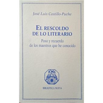 El rescoldo de lo literario. - 1