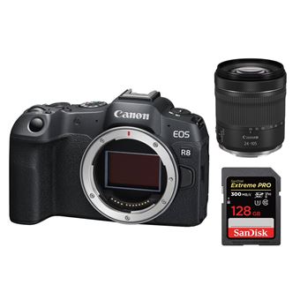 Canon EOS R8 Body+Canon RF 24-105mm f4-7.1 IS STM+SanDisk 128GB Extreme Pro SDXC UHS-II U3 300MB/s - 1