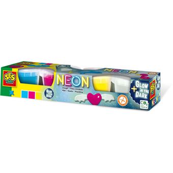 Conjunto de Plasticina Néon SES - 1