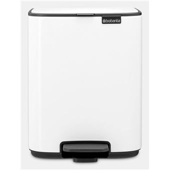Cesto de Lixo Brabantia Bo | Branco - 1