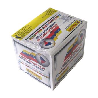 Caixa com 50 Saquetas de Cromos PANINI Copa America Venezuela 2007 - 1