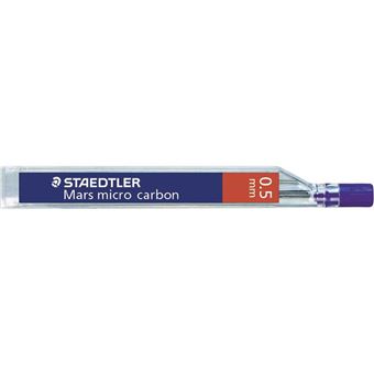 Staedtler Mars micro carbon 250 0.5mm recarga de minas 3H - 1
