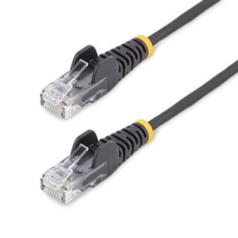 Cabo de Rede StarTech.com N6PAT300CMBKS | Preto - 1