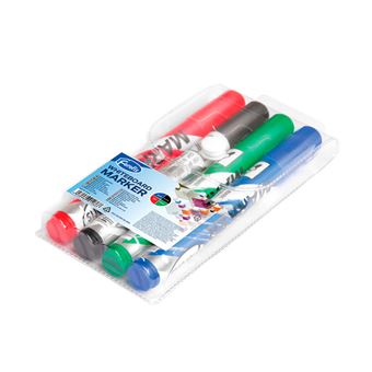 Marcador para Quadro Branco Forofis 91264 | Blister Sortido com 4 - 1
