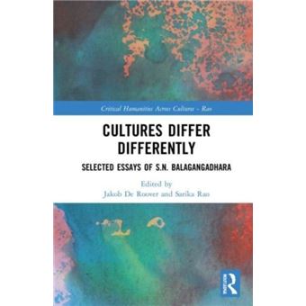 Cultures Differ Differently - 1