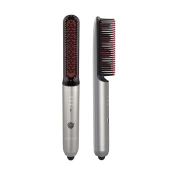 Escova de Alisamento Anlan ALZFS07-EU0G | 25 W | Prateado - 1