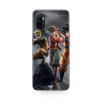 Capa Maniacase para Oppo A32 | Sangoku naruto Luffy one piece Dragon Ball z 3D Anime manga - 1