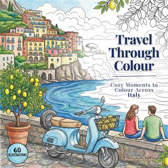 Travel Through Colour - Cozy Moments To Colour Across Italy - 1