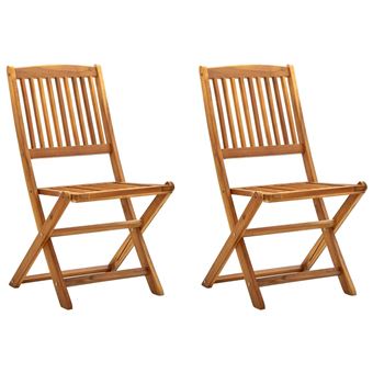 Cadeira de Jardim VidaXL 46340 | Natural - 1