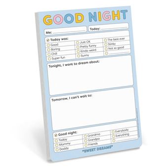 Knock Knock Kids Good Night Playtime Pads - 1