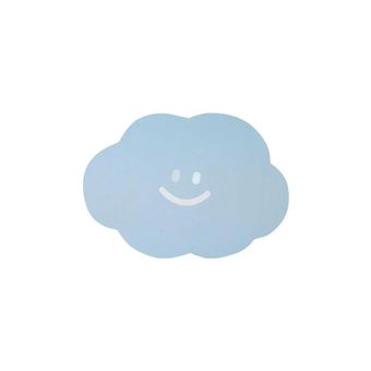 Tapete de Rato Goeik | Forma de Nuvem - Azul - 1