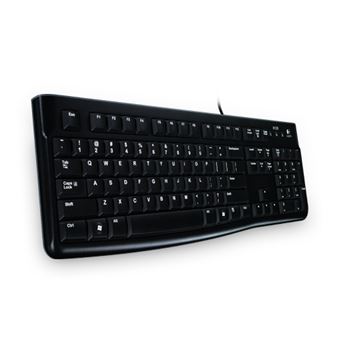Teclado com Fios Logitech Keyboard K120 for Business | Idioma: Suíço | Preto - 1