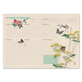 Planner Semanal Erik Editores Japonês | A3 | Italiano - 1