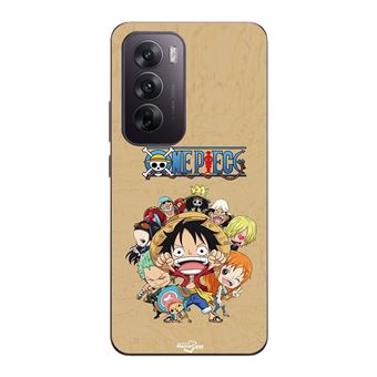 Capa Maniacase para Oppo Reno 12 pro 5G | Manga animado One Piece Straw Hat Crew - 1