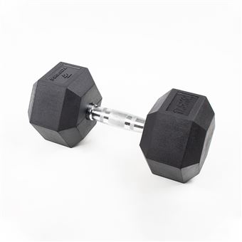 Haltere de Borracha Topgim | Hexagonal | 17,5kg | Unidade - 1