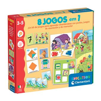 Montessori - 8 Jogos em 1 Clementoni Education - 1