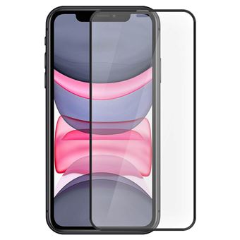 Película de Proteção Integral Ecrã de Vidro Temperado Yiou para iPhone 11 - Preto - 1