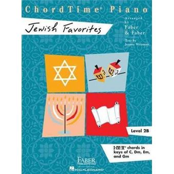 ChordTime Piano Jewish Favorites - Level 2B : Level 2b - 1