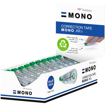 Fita Corretora Tombow MONO Air4 | Verde, Transparente - 1
