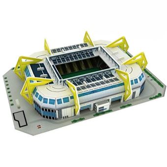 Puzzle 3D Antiimpacto Estádio Borussia Dortmund | 35 Peças | 182x126x33mm - 1
