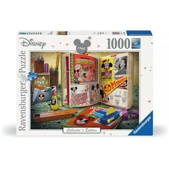 Puzzle Ravensburger 1960 Mickey Anniversary 17585 | 1000 Peças - 1