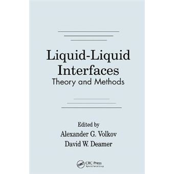Liquidliquid Interfacestheory And Methods - 1