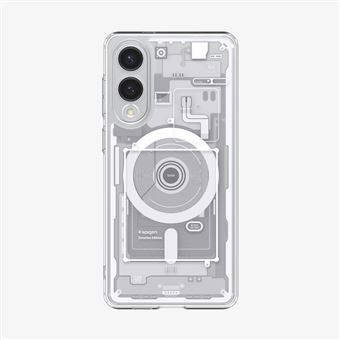 Capa para Telemóvel Spigen Ultra Hybrid Zero One (MagFit) | Branco - 1