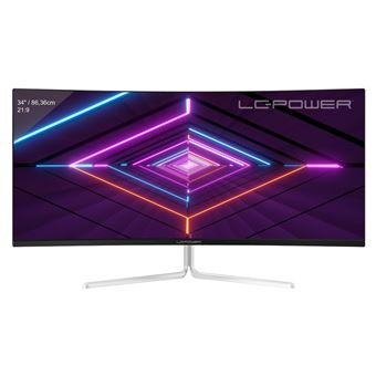 Monitor Gaming LC-Power LC-M34-UWQHD-100-C-V3 | LCD | UWQHD | 6 ms | 100 Hz | 34" | F - 1