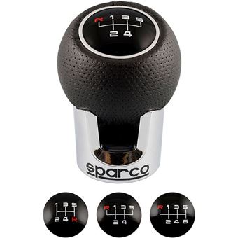 Manete Mudanças Sparco Corsa Lazio - Preto - 1
