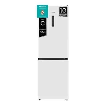 Frigorífico Combinado Hisense RB390N4BWC | 186x59,5x59 cm | 304 L | C | Branco - 1