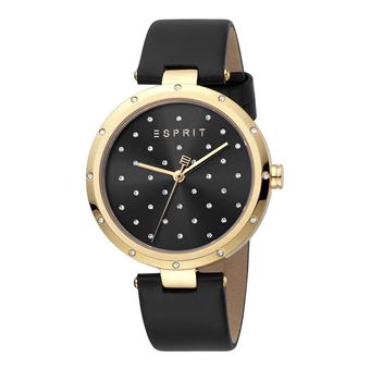 Relógio Senhora Esprit ES1L214L0025 Louise Black Gold Ladies Watch - 1