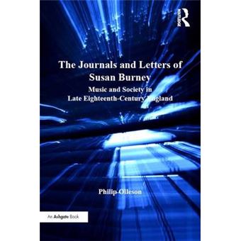 The Journals and Letters of Susan Burney - Music and Society in Late Eighteenth-century England - Hardback - 2007 - 1
