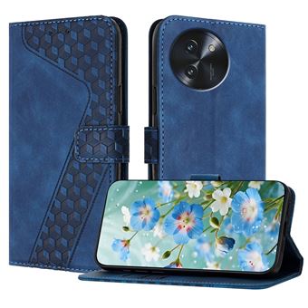 Capa FOXDOCK para Doogee Note 59 com Fecho Magnético | Resistente a Impactos e Quedas | Compartimentos para Cartões | Azul - 1
