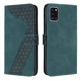 Capa FOXDOCK para Samsung Galaxy A31 com Fecho Magnético | Resistente a Impactos e Quedas | Compartimentos para Cartões | Verde - 1