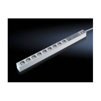 Rittal DK 7240.330 extensão elétrica 2 m 9 tomada(s) CA Cinzento - 1