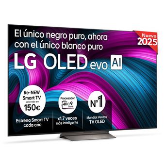 Smart TV LG OLED evo AI OLED65C5ELB | OLED evo | 4K UHD | 65'' | 165,1 cm | F - 1