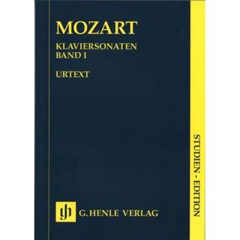 Partitions classique HENLE VERLAG MOZART W.A. - PIANO SONATAS, VOLUME I Piano - 1