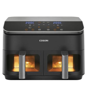Air Fryer Cosori Dual Basket Chef Edition | 8 L | 1750 W | Preto, Prateado - 1