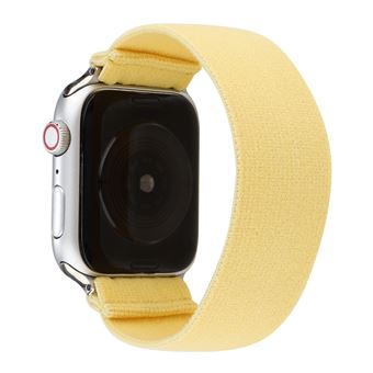 Bracelete de Nylon HSMY Elástico para Apple Watch Series 6/ SE/ 5/ 4 | 40 mm - Amarelo1 - 1