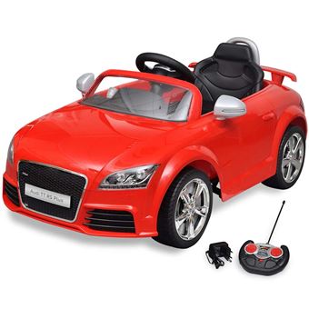 Carro VidaXL Audi TT RS para crianças com controlo remoto - vermelho - 1