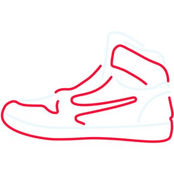 Fita de Luz LED Candy Shock 40 Small Shoe - Vermelho/Branco Frio - 1